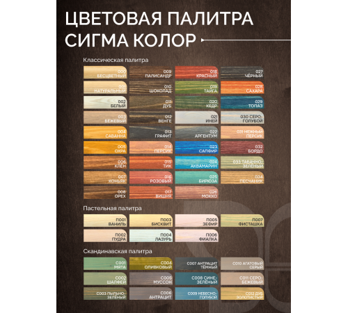 Приобрести МАСЛО С ТВЕРДЫМ ВОСКОМ «СИГМА-ДЕКОР ПРЕМИУМ» в Ярославле, Ярославская область