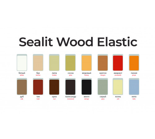 Приобрести ГЕРМЕТИК - Sealit Wood Elastic для работы с деревянными материалами 5 л в Ярославле, Ярославская область